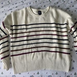 GAP Women's Multicolor Striped Sweater